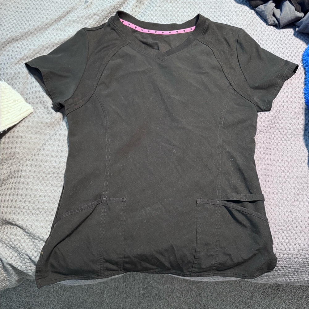 Black heart soul scrub set